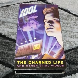 BILLY IDOL THE CHARMED LIFE & OTHER VITAL VIDEOS VHS 90'S